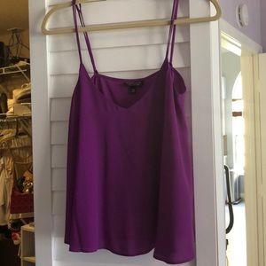 Dark purple TopShop spaghetti strap tank